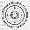 NISSA 1320208M02 Brake Drum